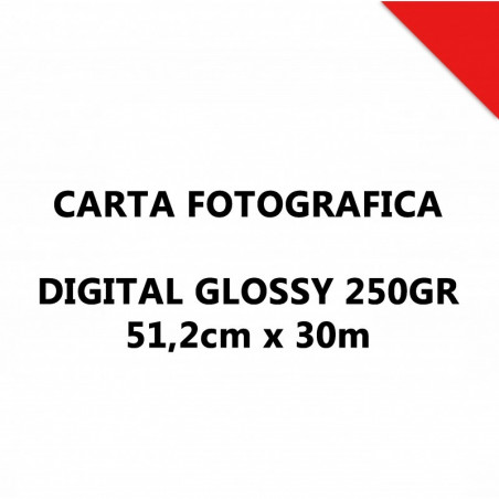 Digital Glossy 250gr 51,2cm X 30m