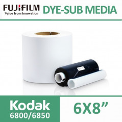 FUJIFILM Ribbon+Carta 10x15/15x20 Printer Kodak 6800/6850/605