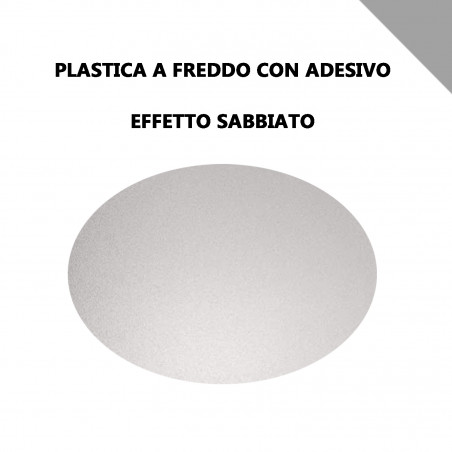 Bobina Plastica a freddo 1270mm x 50m - EFFETTO SABBIA