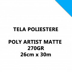 Canvas Poly Artist Matte 270GR 61CMX30MT