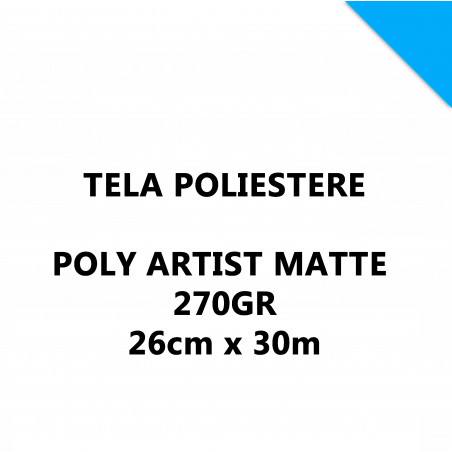 Canvas Poly Artist Matte 270GR 61CMX30MT