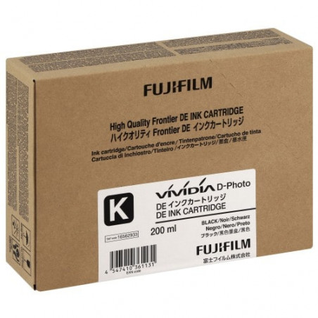 Cartuccia Black 200ml per Fuji DE100
