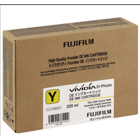 Cartuccia Yellow 200ml per Fuji DE100