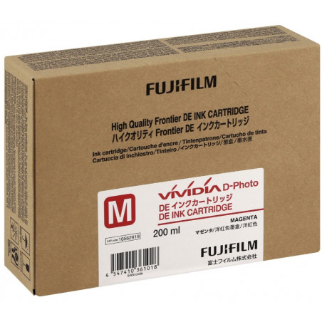 Cartuccia Magenta 200ml per Fuji DE100